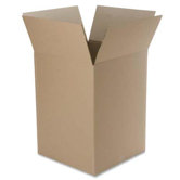100% Recycled Storage/Mailing Box, 18w x 18d x 24h, Ltr/Lgl, Brown, 12/Pack