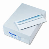 Self-Seal Business Envelopes w/Privacy Tint; #10, White, 500/box
