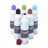 Sponge Paint Set, Six Colors, 2.2 Ounces Each