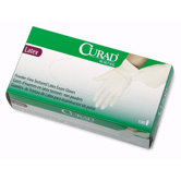 Powder-Free Latex Exam Gloves, Small, 100/Box