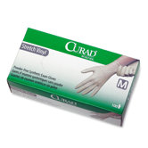 Synthetic Vinyl Powder-Free Exam Gloves, Medium, 100/Box