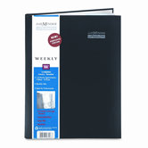 Premi&eacute;re Professional Weekly Appointment Book, 8 x 11, Black, 2013
