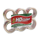 Heavy-Duty Carton Packaging Tape, 1.88" x 55 yards, 6 Rolls, Clear