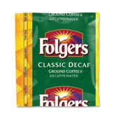 (42 per Carton) Folgers Classic Roast, Decaffeinated, 1.5 oz.