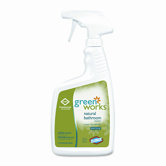 Green Works Bathroom Cleaner, 24oz Spray Bottle