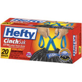 (20 per Carton) 33 Gallon Cinch Sak Large Trash Bag