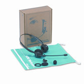 Gn2120 Flex Binaural Over-The-Head Telephone Headset with Noise Canceling Mic
