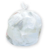 Commercial Can Liner 60-Gallon, 16 Micron in Clear
