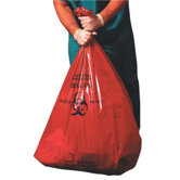 Health Care Low-Density Super Grade Liner 15-Gallon in Red