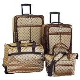 Signature Expandable 4 Piece Luggage Set