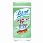 Citrus Scent Sanitizing Wet Wipes, 7 x 8, 80 per canister