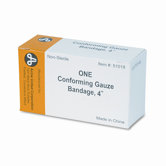 First Aid Conforming Gauze Bandage, 1 Roll Per Box