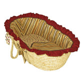 Hot Tamale Moses Basket