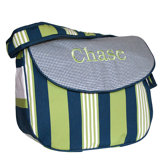 Lacrosse Personalized Messenger Diaper Bag