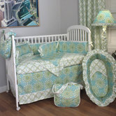 Burst Seagrass Crib Bedding Collection