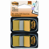 Standard Tape Flags In Dispenser, 100 Flags