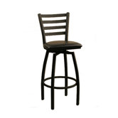Swivel Bar Stool - 30" Empress Ladder Back
