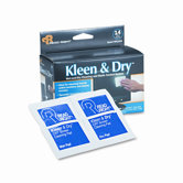 Kleen & Dry Screen Cleaner Wet Wipes, Cloth, 5 x 5, 14/box