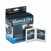 Kleen & Dry Screen Cleaner Wet Wipes, Cloth, 5 x 5, 40/box
