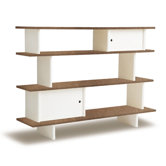 Oeuf Mini Library in Walnut