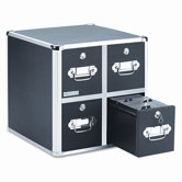 4 Drawer CD File Cabinet