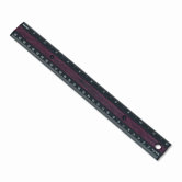 Kleenearth Recycled Plastic Ruler with Microban Protection