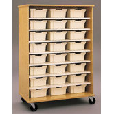 68" H Encore Double Sided Shelf Cabinet