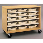 36" H Encore Single Sided Shelf Cabinet