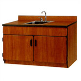 Illusions Base Sink Cabinet with Doors