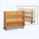 Library 42" H Double-Sided Bookcase