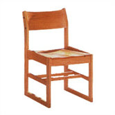 Library 18" Wood Classroom Sled Chair