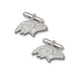 NFL Cuff Links in Sterling Silver