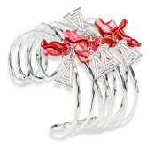 MLB Celebration Silvertone Bracelet