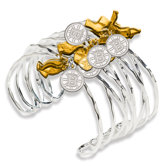 NHL Celebration Silvertone Bracelet