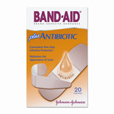 Antibiotic Adhesive Bandages, 20/Box