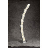 Cobra Floor Lamp in Aluminum
