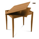 Hot Rectangular Extendible Folding Dining Table