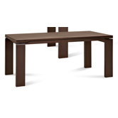 Idea Extendible Rectangular Dining Table in Wenge