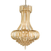 Sigma Six Light Pendant in Gold