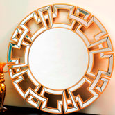 Zentro Round Wall Mirror