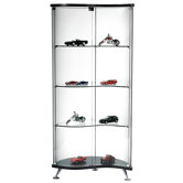 Celeste Curved Curio Cabinet