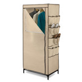 Storage Closet with Shoe Organizer