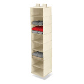 Eight Shelf Hanging Organizer in Natural