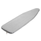 Silicone Coated Ironing Board Cover with Pad in Silver (2 Pack)