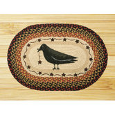 Crow and Star Novelty Rug