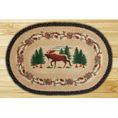 Moose Woods Novelty Rug