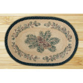Pinecone Berry Novelty Rug