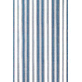 Woven Lighthouse Denim/White Rug