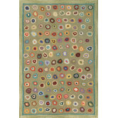 Hooked Cats Paw Sage Micro Rug