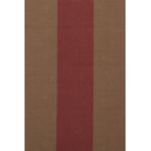 Woven Yacht Stripe Brick Stripe Rug